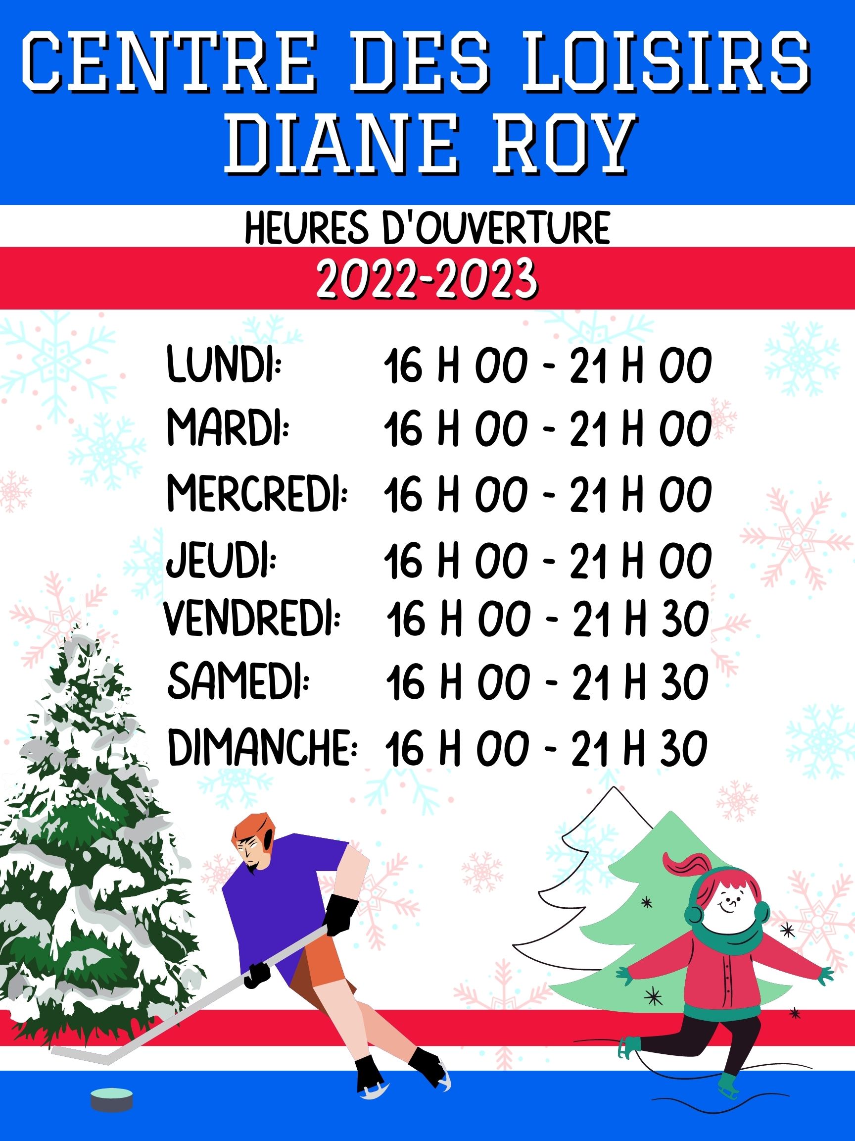 Horaire Zackary 2023