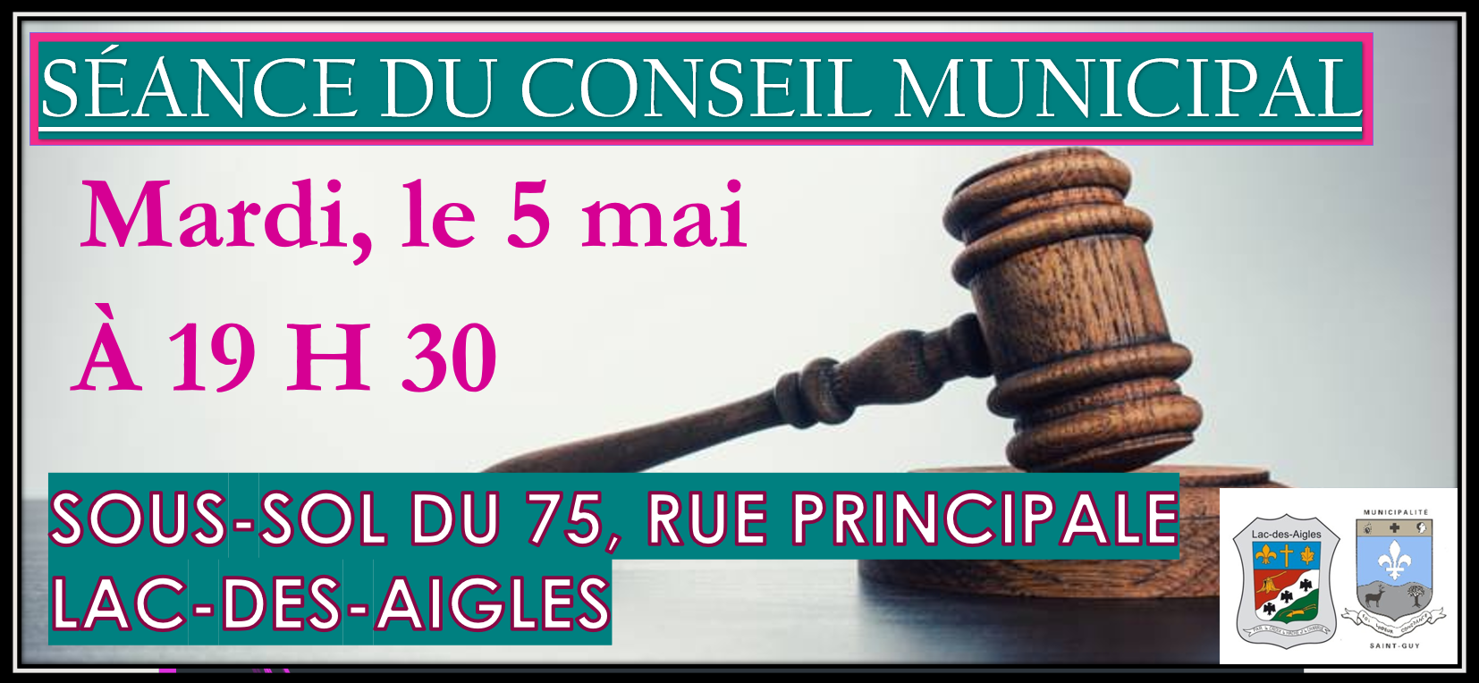 Séance du conseil 5 mai 2026