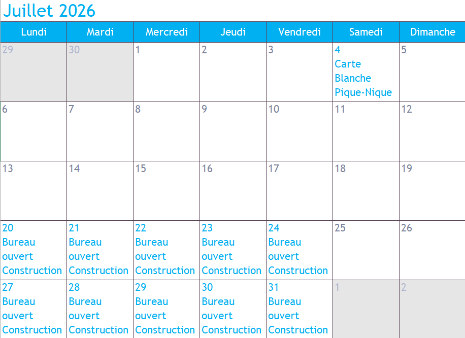 juillet 26